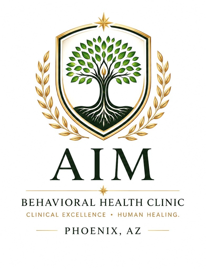 AIM Behavioral Health Clinics — Phoenix, AZ lockup